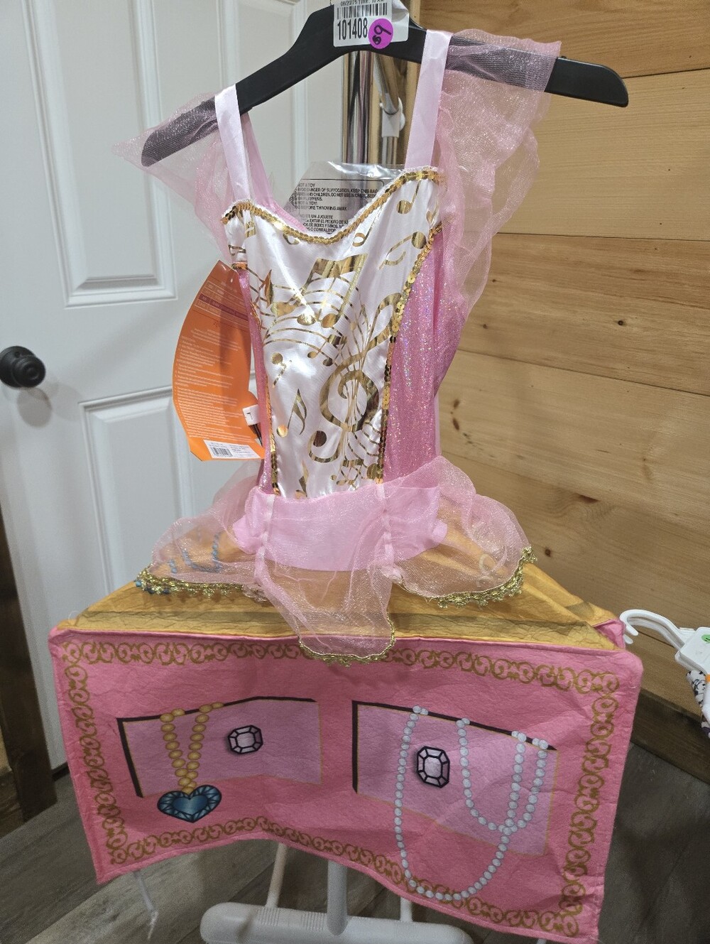 Pink Musical Princess Tutu Dress Costume for Kids Ballerina